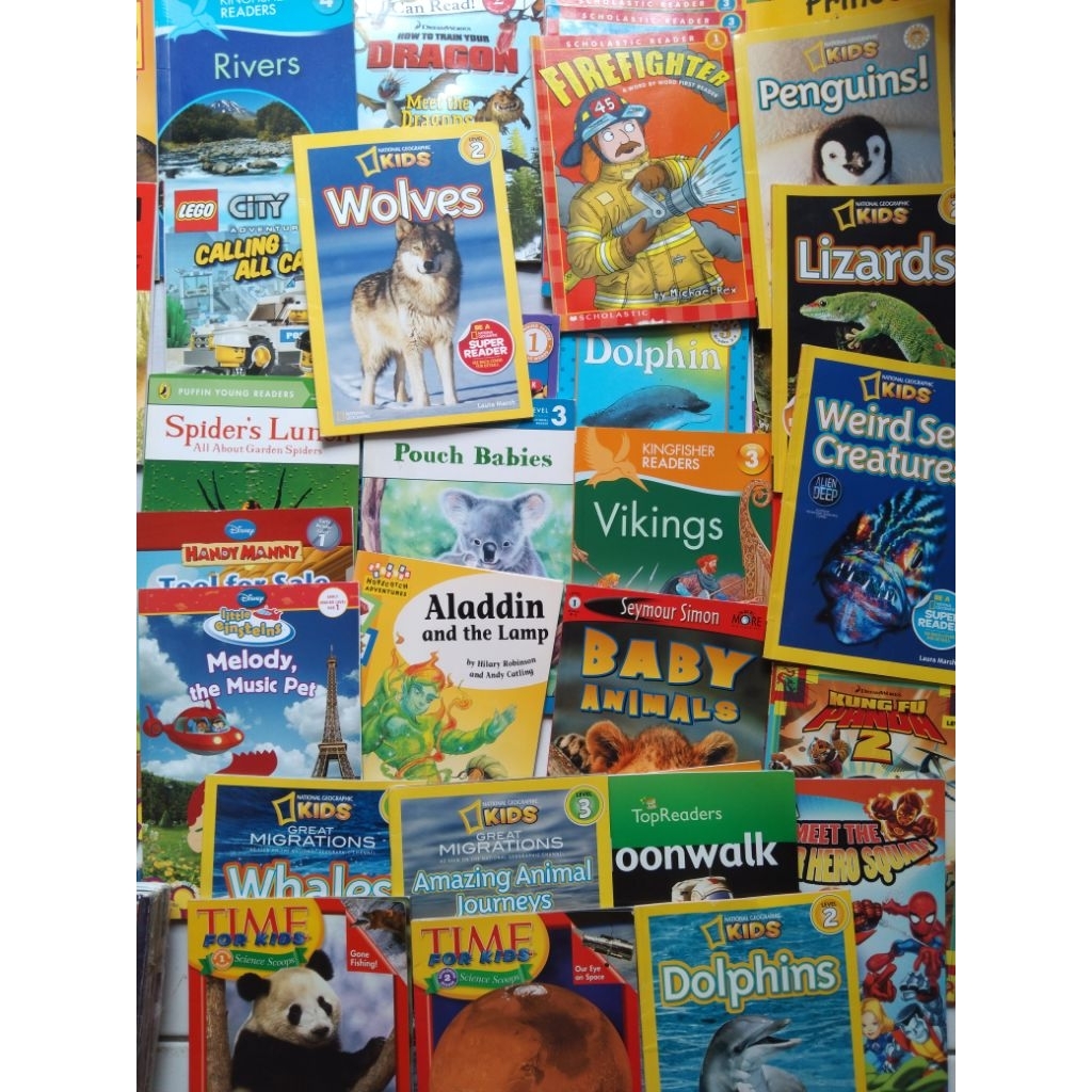 Buku Anak Bahasa Inggris, Buku Anak Pengetahuan, Buku Cerita Anak Buku Anak Impor National Geographi