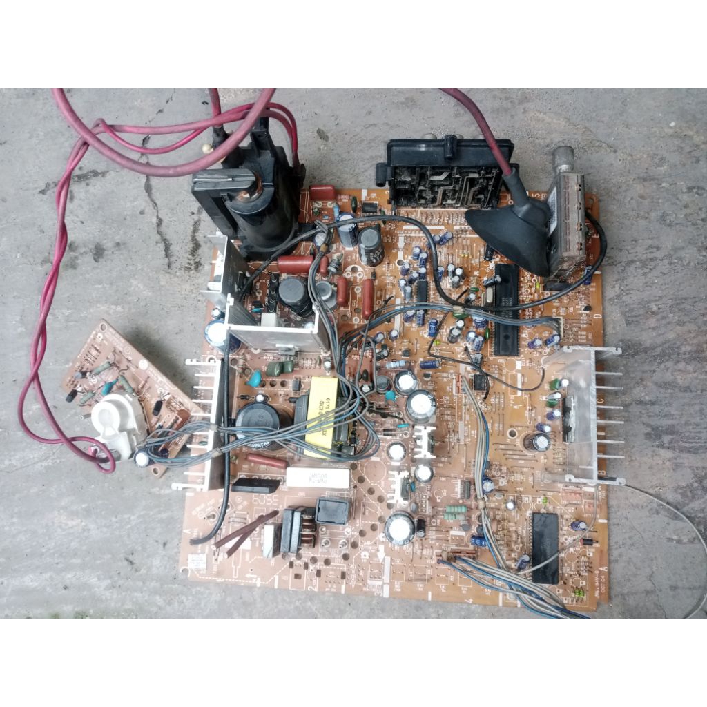 mesin tv lg slim ew model kotak ic 2 mati blm cek