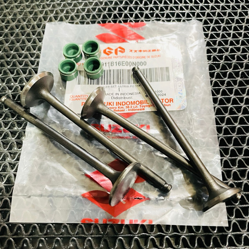 payung klep+seal klep suzuki satria fu karbu 150 ori sgp