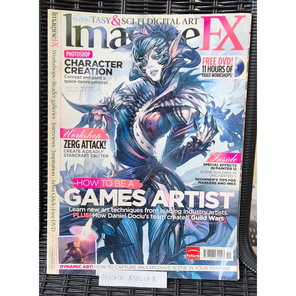 Majalah Imagine FX improt preloved november 2011