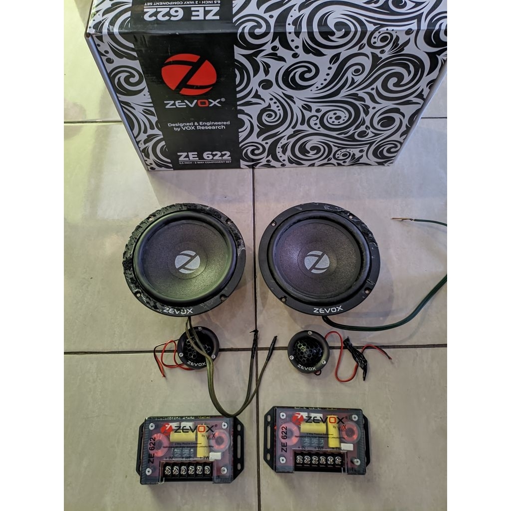Speaker Split 2 Way ZEVOX ZE 622