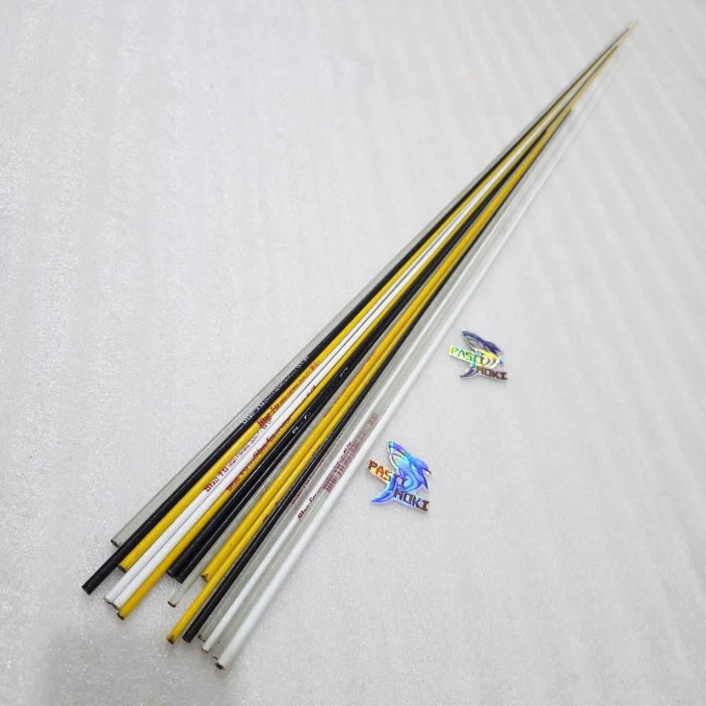 Free Packing Pipa Atasan Pancing Fiber Solid SHE-FU 60cm 70cm 90cm 100cm / Sambungan Joran / Atasan 