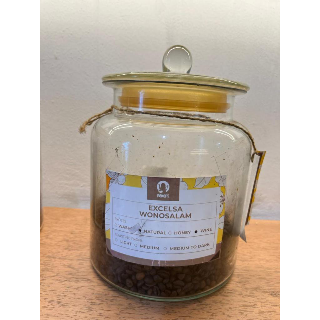 Nakopi Kopi Excelsa Wonosalam Wine - Kopi Bubuk Excelsa Wonosalam Wine