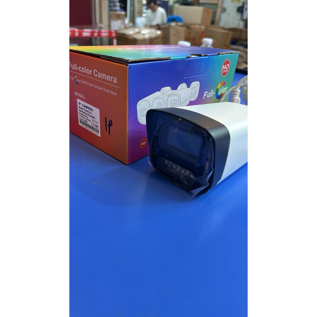 CCTV IP Camera 4MP ColorVu Audio ONVIF – Kamera CCTV Outdoor Full Color Night Vision