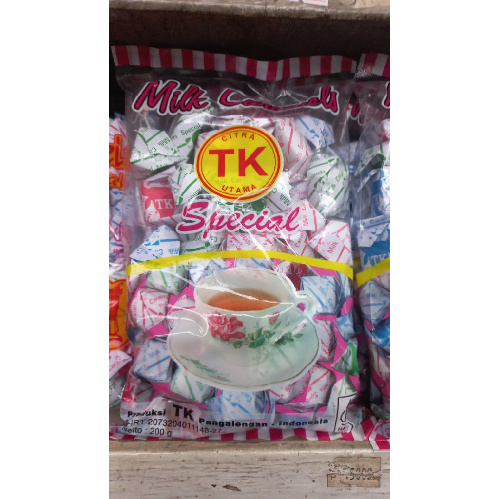 TK permen susu caramel/milk caramels/permen susu pangalengan200g