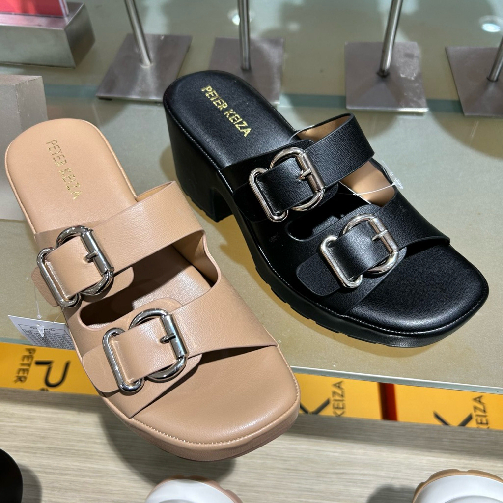 sandal wanita heels 7cm PETER KEIZA origina
