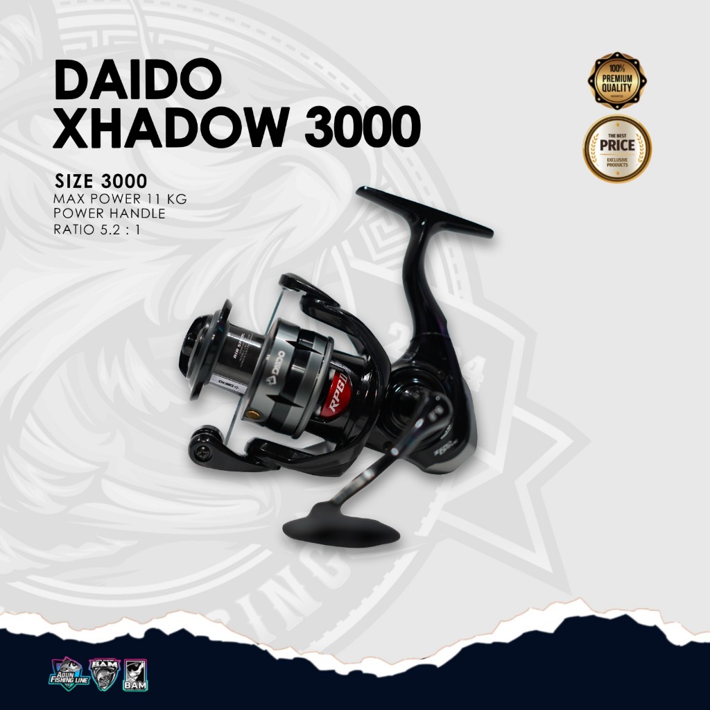 REEL DAIDO XHADOW 2000 - 3000 POWER HANDLE