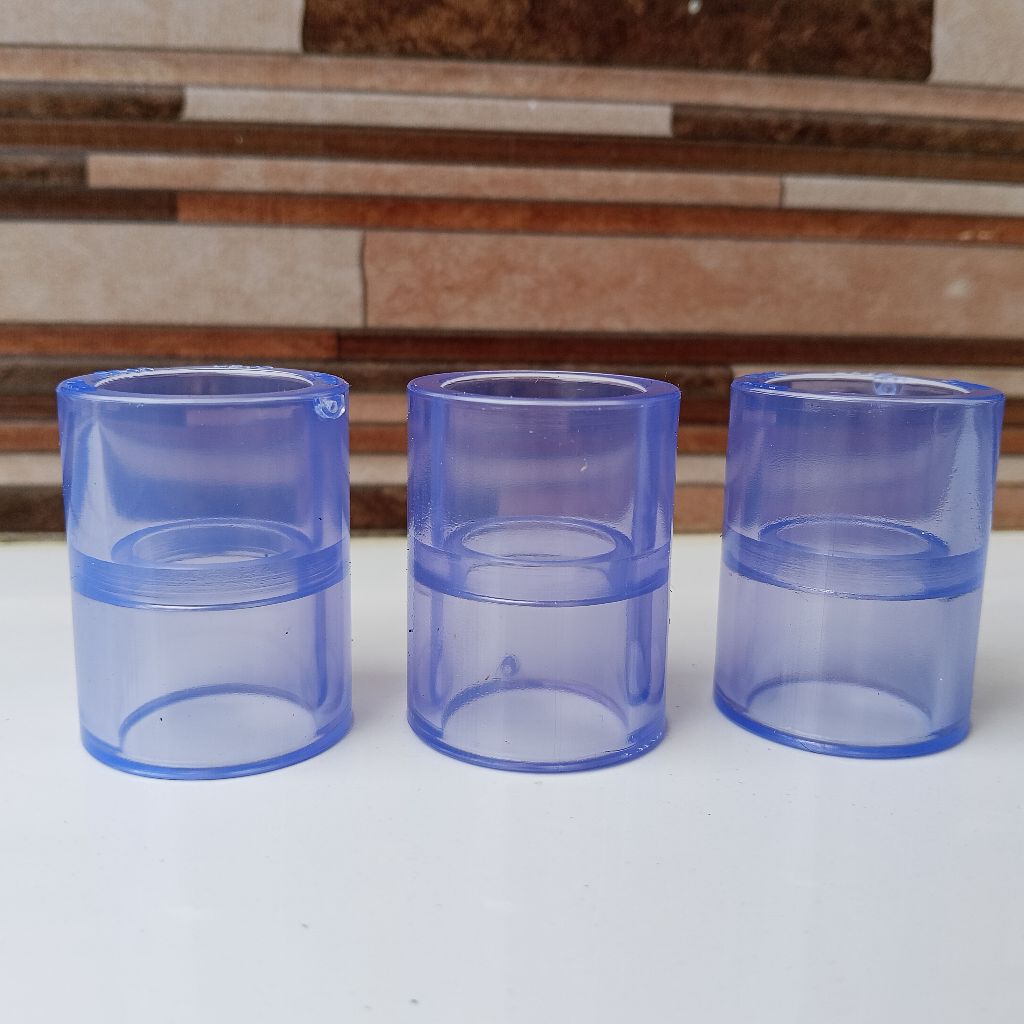 SOCKET LURUS TRANSPARAN UPVC