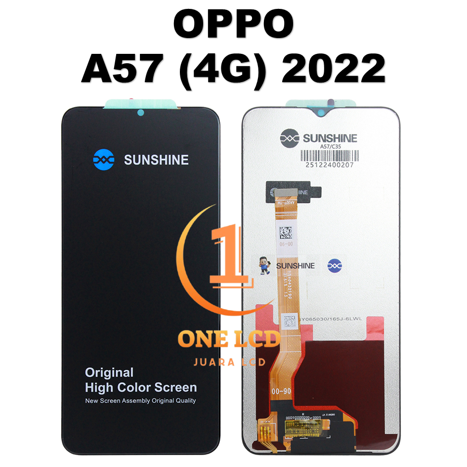 LCD TOUCSCREEN OPPO A57 4G 2022 ORIGINAL 100% FULLSET COMPLETE