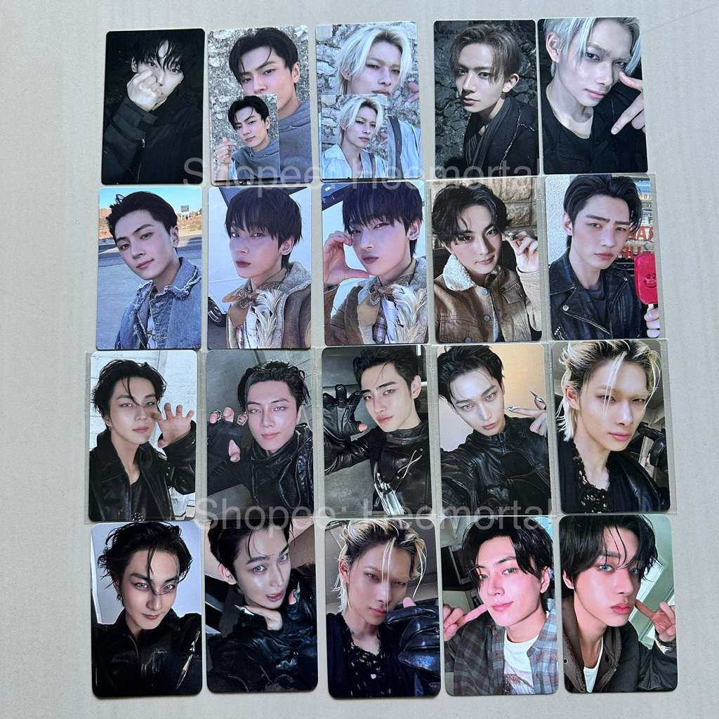 READY STOCK PHOTOCARD ENHYPEN THE SIN VANISH POB WEVERSE GLOBAL REG FUGITIVES KAKAO GIFT KKT MUSINSA