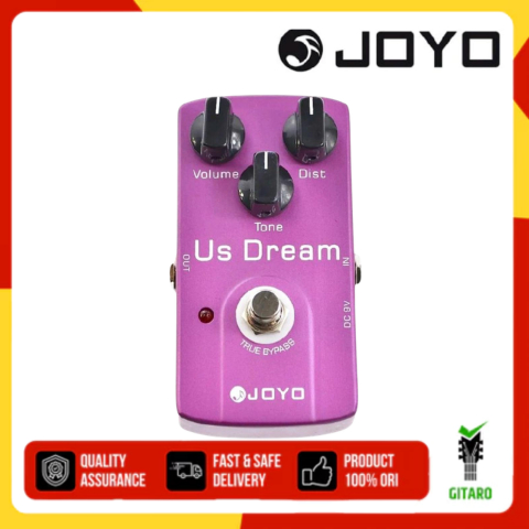 Efek Gitar Effect Guitar Distorsi JOYO JF-34 Distortion US Dream Joyo JF34