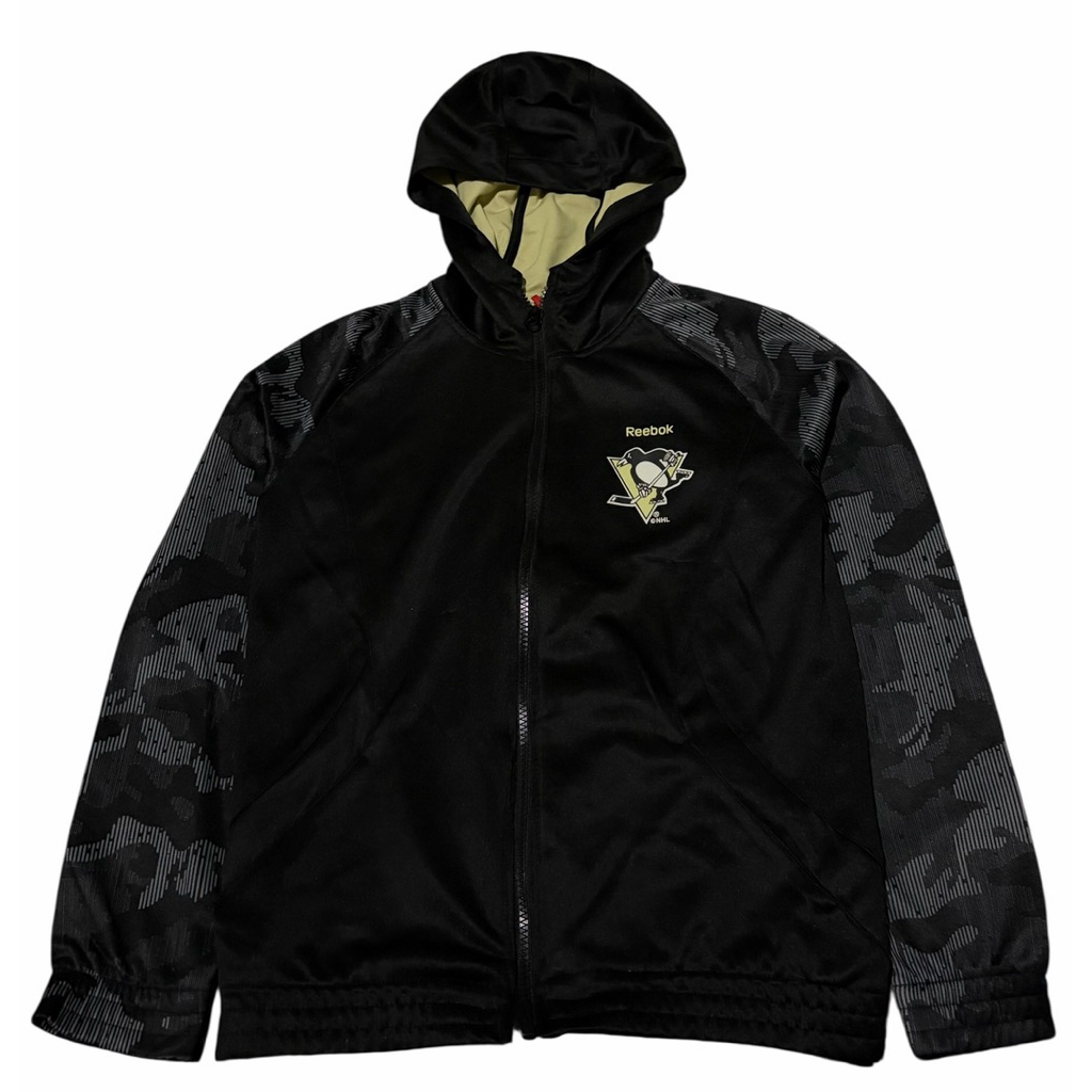 REEBOK Tracktop Hockey Camo Jacket Casual Preloved
