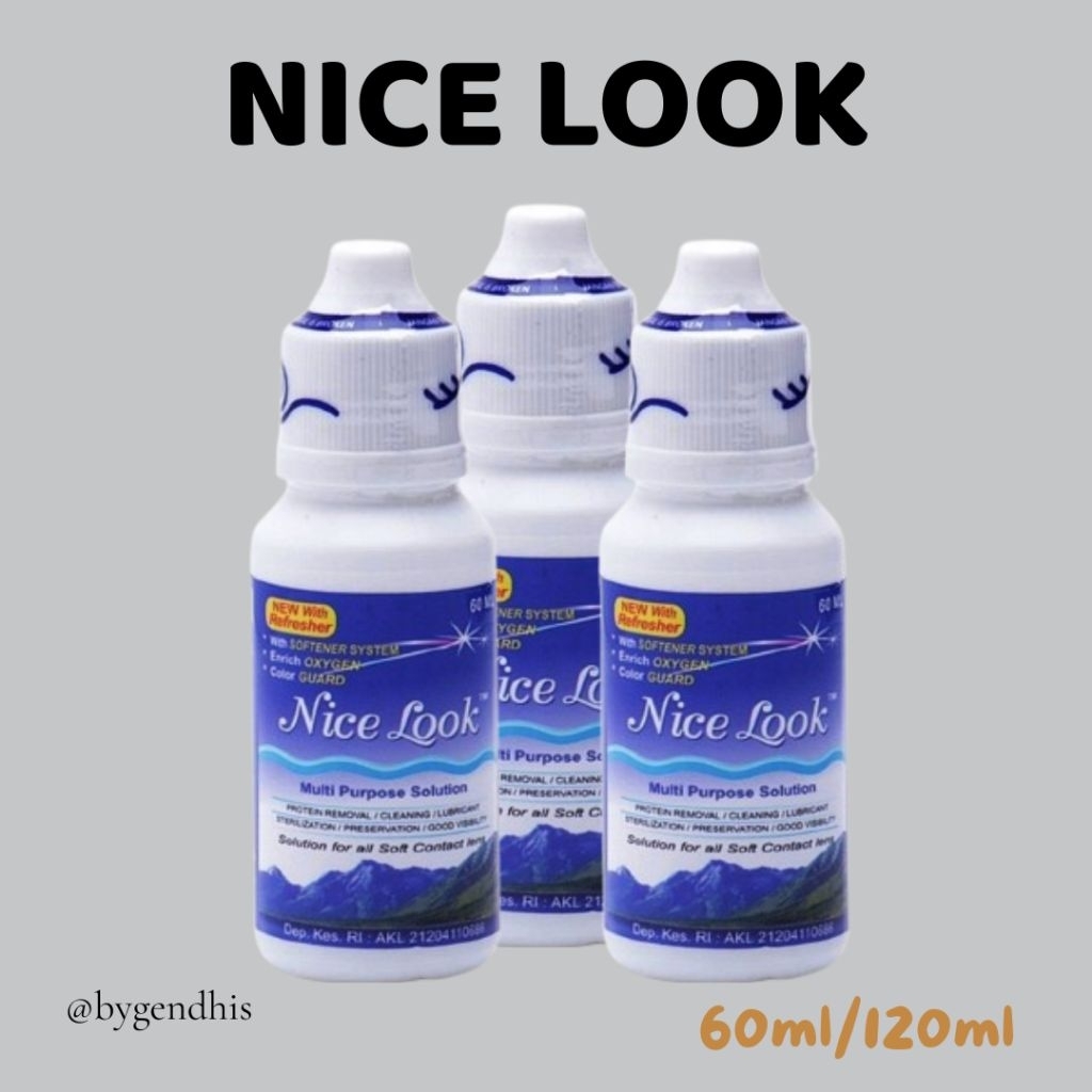 Cairan Softlens Nice Look | Cairan Softlens