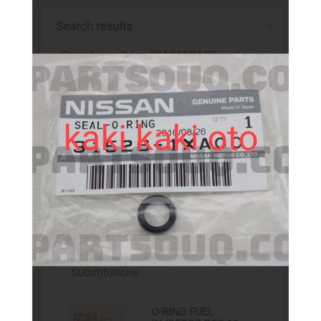 Seal oring matic CVT March datsun go