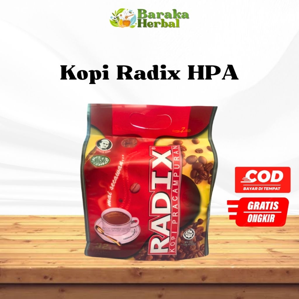 KOPI RADIX HPA MALAYSIA 32 SACHET