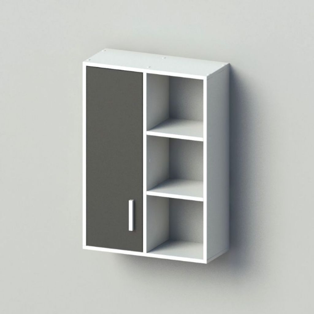 Rak lemari Dinding tempel Minimalis Aesthetic