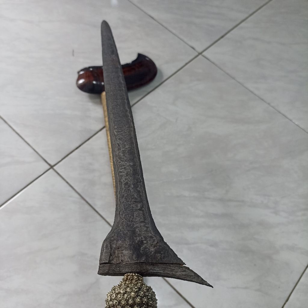 Keris Bethok Brojol Pamor Uler Lulut Original Sepuh TUS