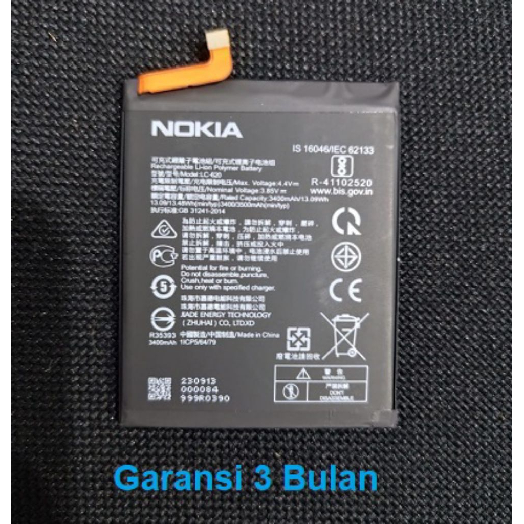 Battery batre baterai Nokia 6.2 Nokia 7.2 LC-620 original