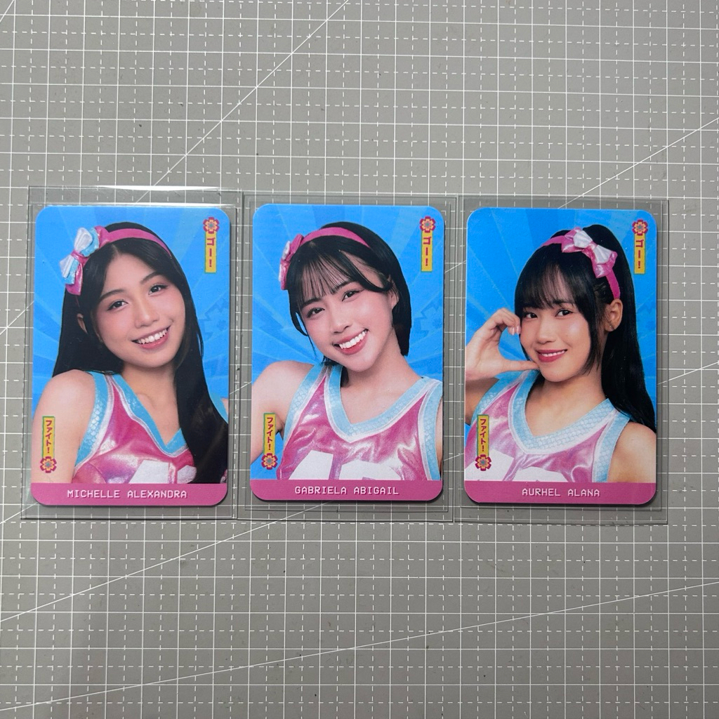 PHOTOCARD PC Go and Fight JKT48 Michie Ella Lana