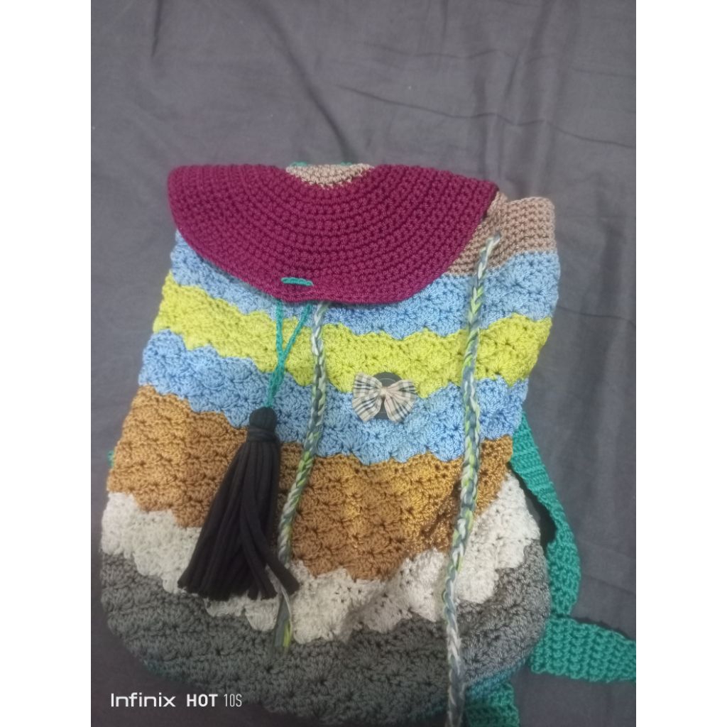 PL Tas Rajut PL Ransel Tas PL