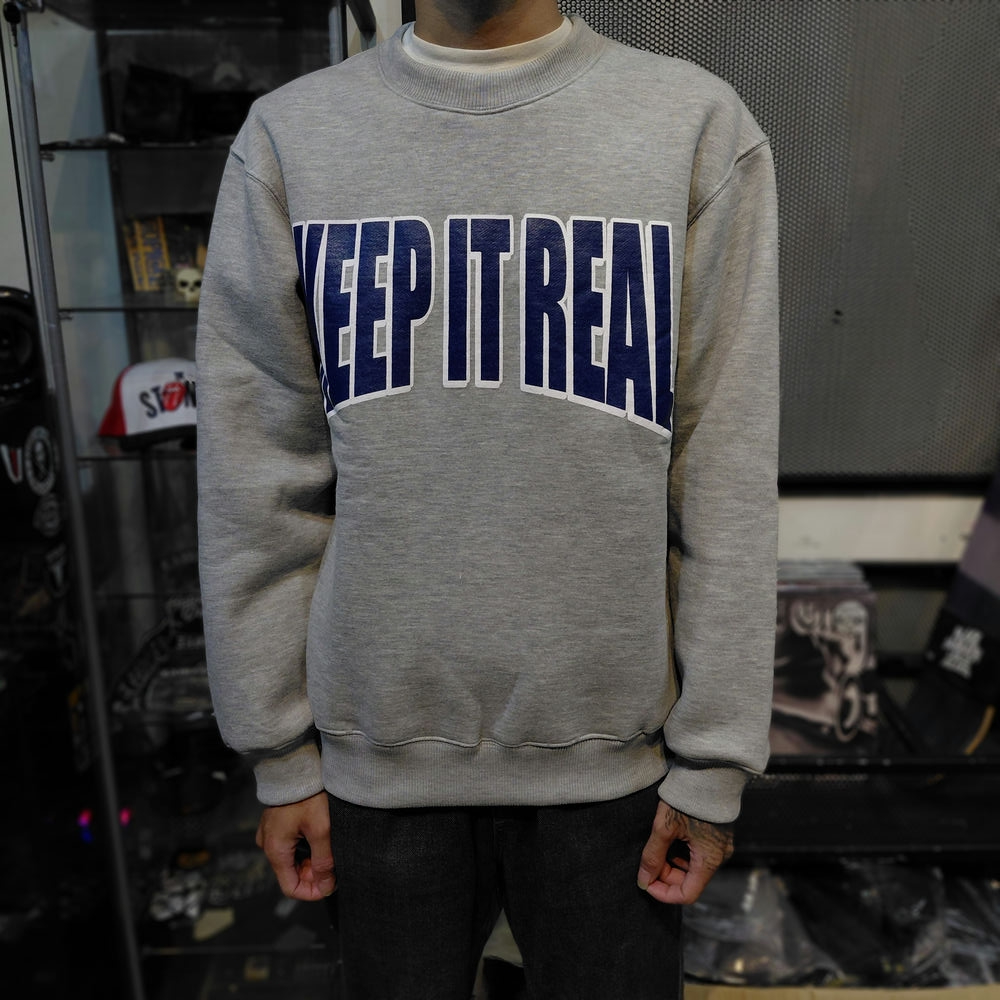 CREWNECK Band Official Keep It Real - Logo ( Lokal ) Original
