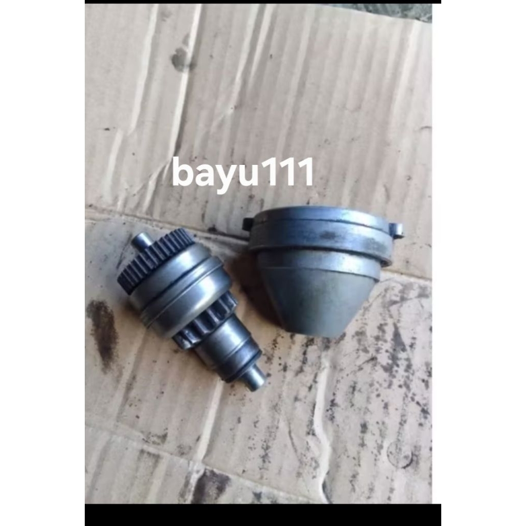 pinion stater honda beat fi/beat karbu original copotan
