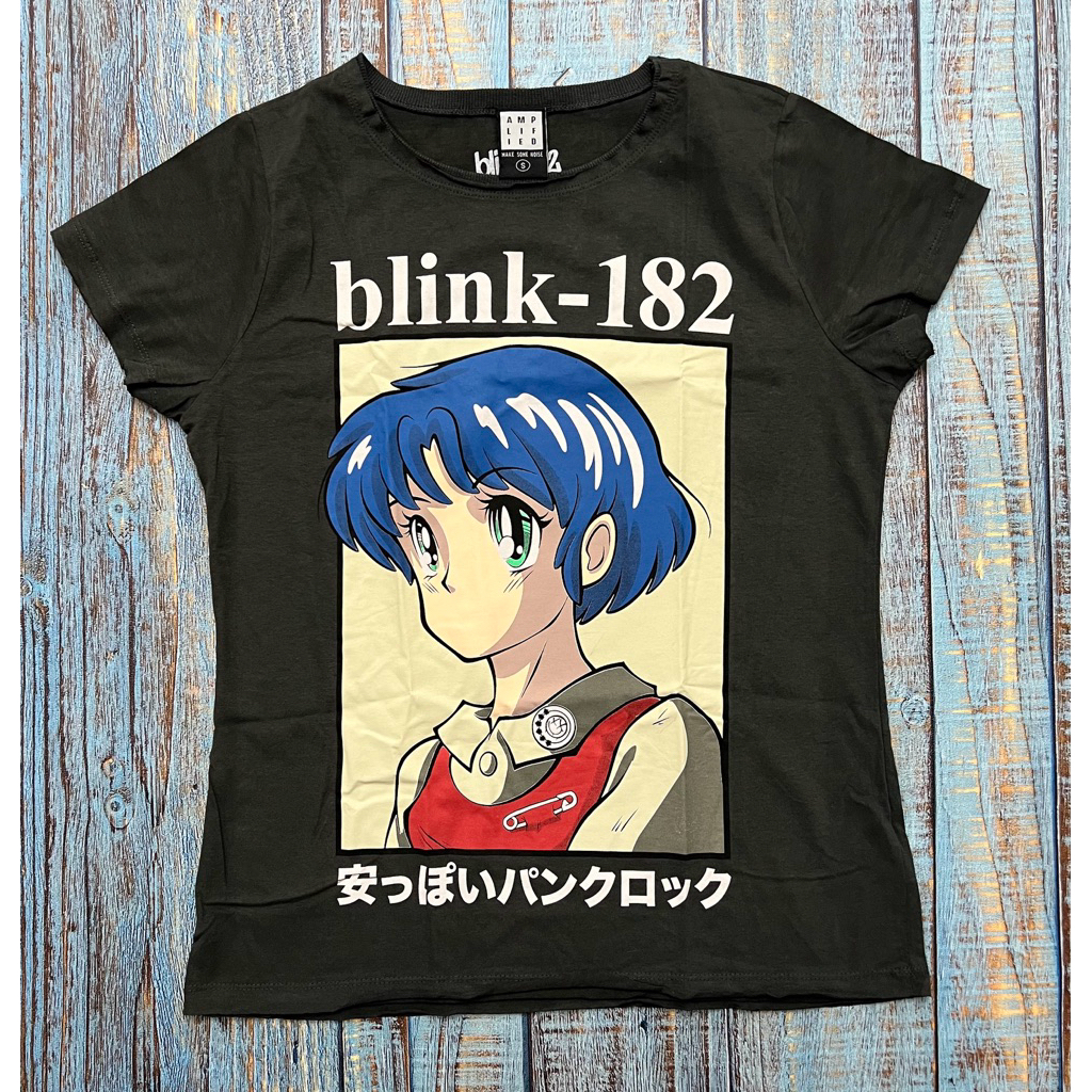 Kaos T-Shirt Wanita Band Blink 182 - Anime Official Merchandise
