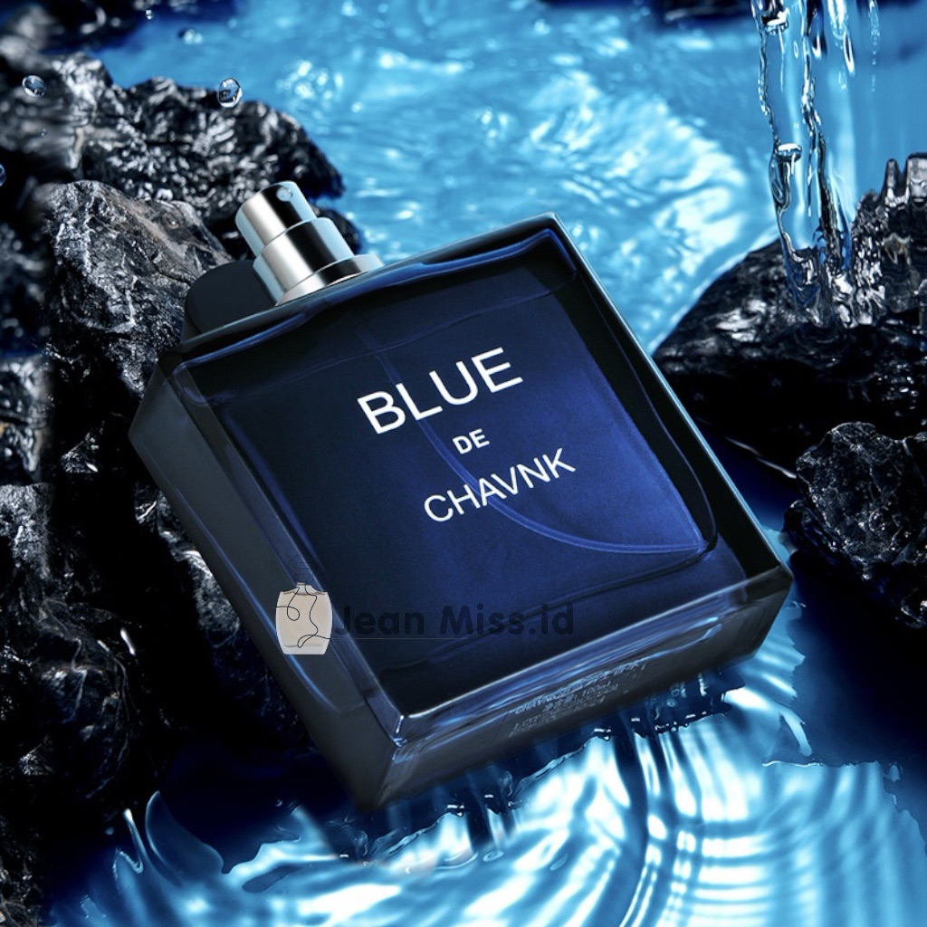 Jean Miss Men - Blue de Chavnk Parfum Pria Aroma Segar 100 ML Tahan 4-6 Jam
