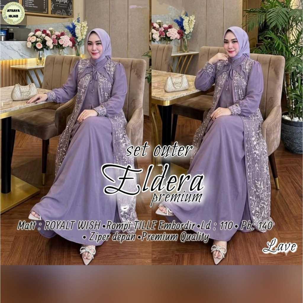 Pakaian Wanita HQ SET OUTER ELDERA From AtHAYA FASHION STORE