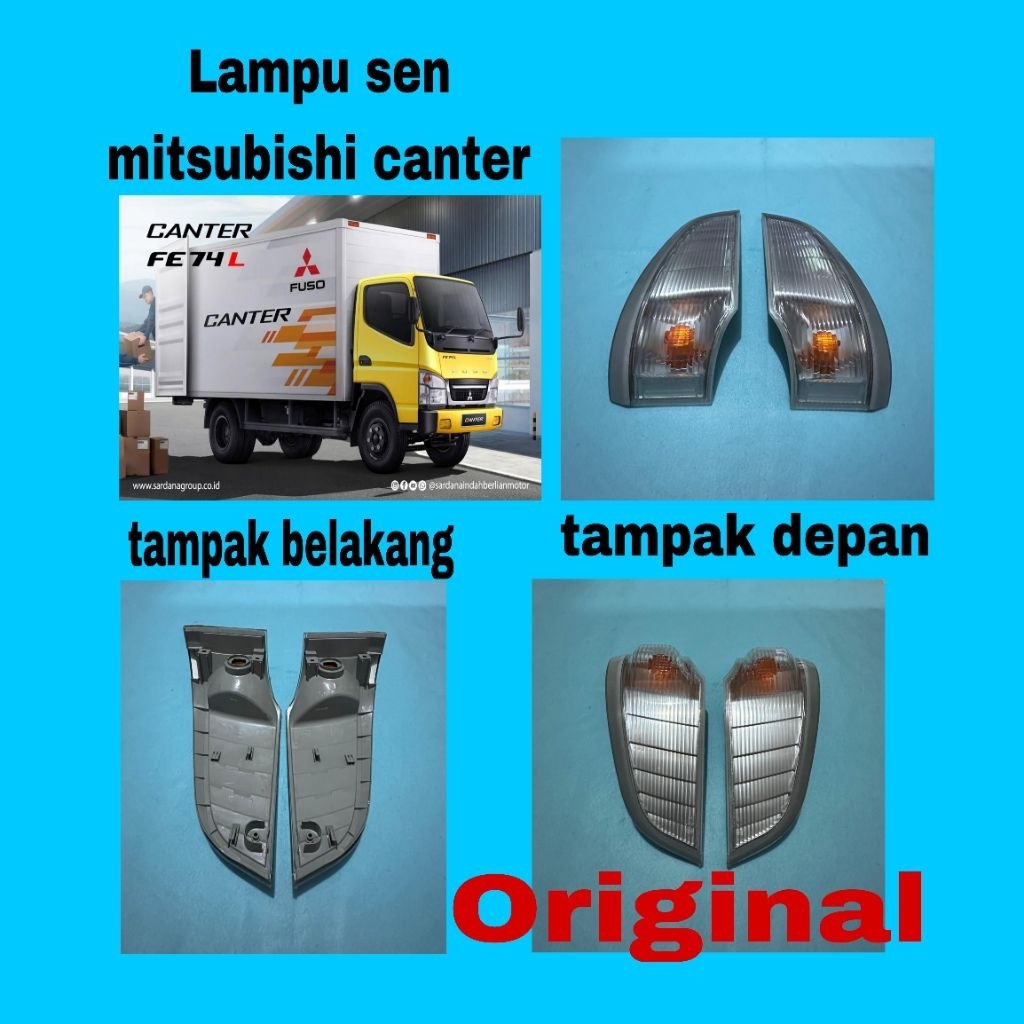 sen lampu depan mitsubishi colt diesel canter original