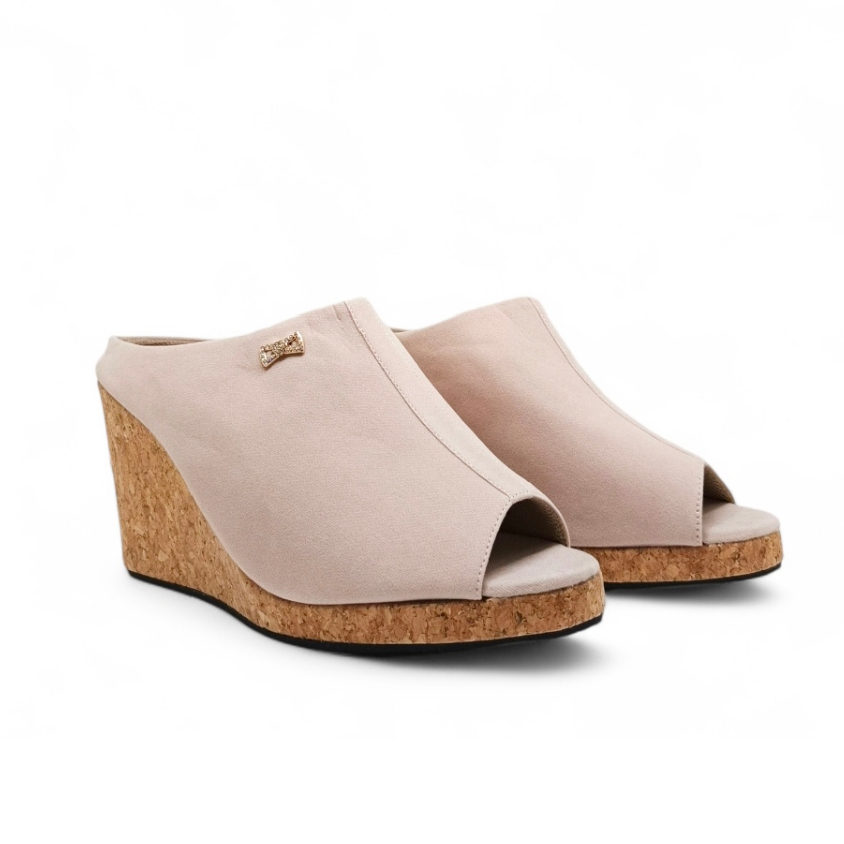 Sandal Wedges Selop Tinggi Size 40 41 42 43 44 45 | Sendal Pesta Wanita Ukuran Jumbo Besar