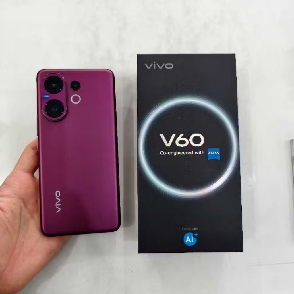 2nd Vivo V60 5G 16GB RAM 8/256 8GB + 8GB Extend RAM 256GB