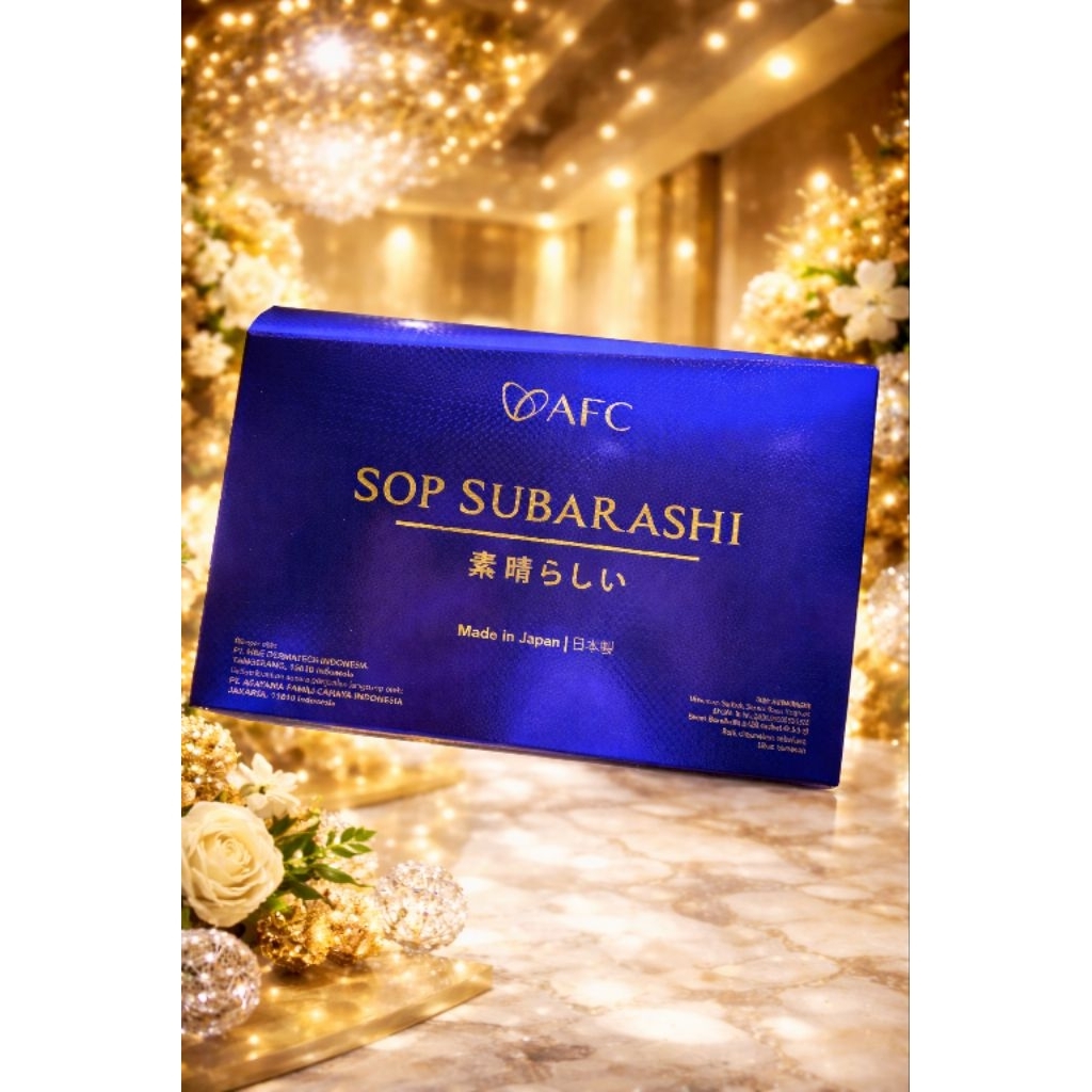 sop subarashi ecer 14sachet original afc japan