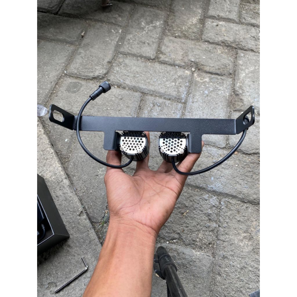 Breket tanduk lampu tembak vario 160 dudukan lampu tembak D2 laser vario 160 Motorcycle