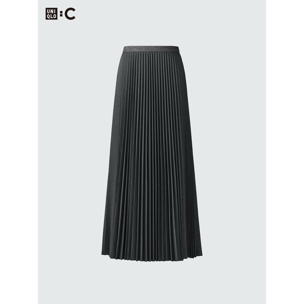 Preloved Rok Plisket by Uniqlo Claire