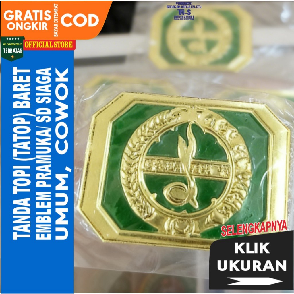 Tatop | Tatop Pramuka | Tanda Topi Pramuka Putra | Tanda Topi Mika | Tanda Topi Putra | Tanda Topi P