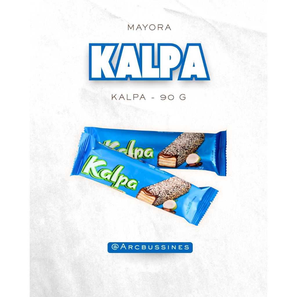MAYORA Kalpa Wafer Coklat Kelapa - 90 g
