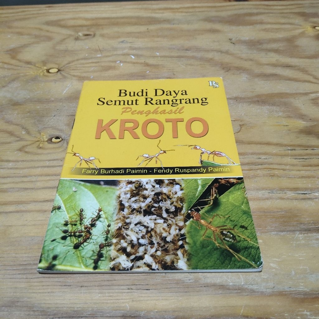 Buku Budi Daya Semut Rangrang Penghasil Kroto