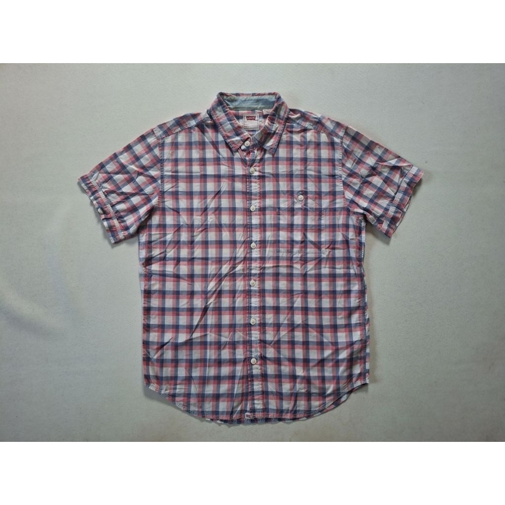 KEMEJA LEVIS LENGAN PENDEK ORIGINAL 100%