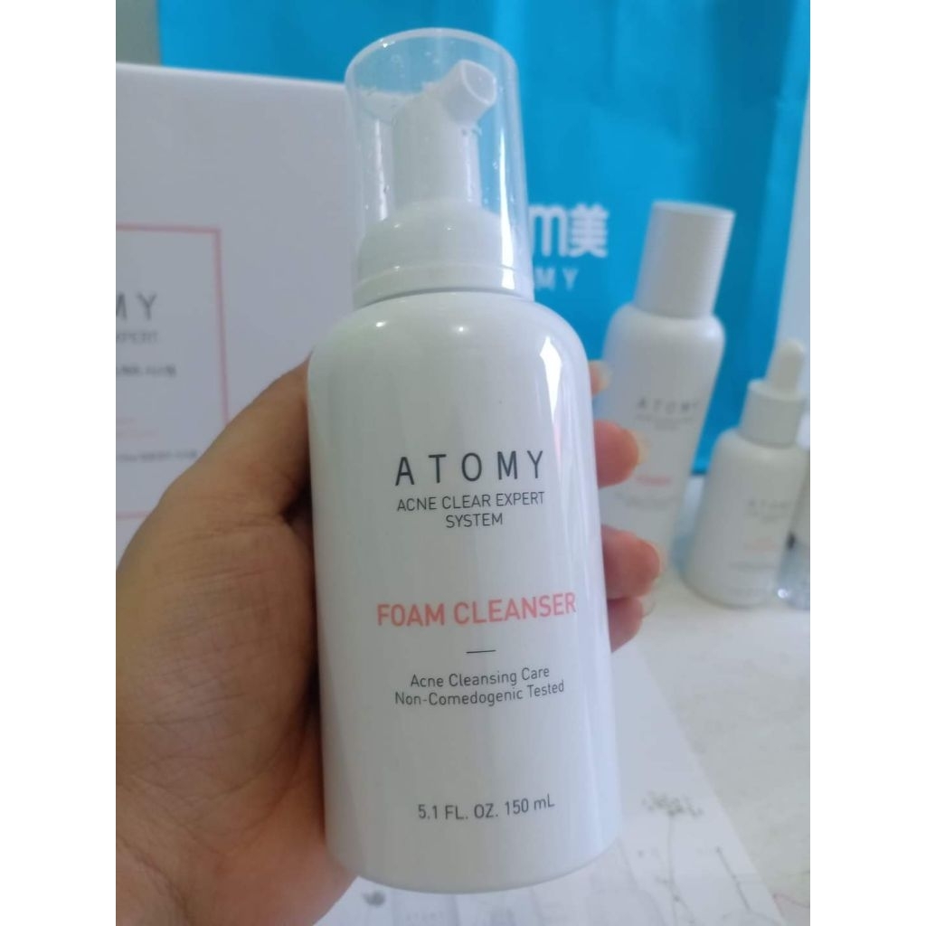 Atomy Foam cleanser acne clear expert wajah jerawatan sabun cuci muka