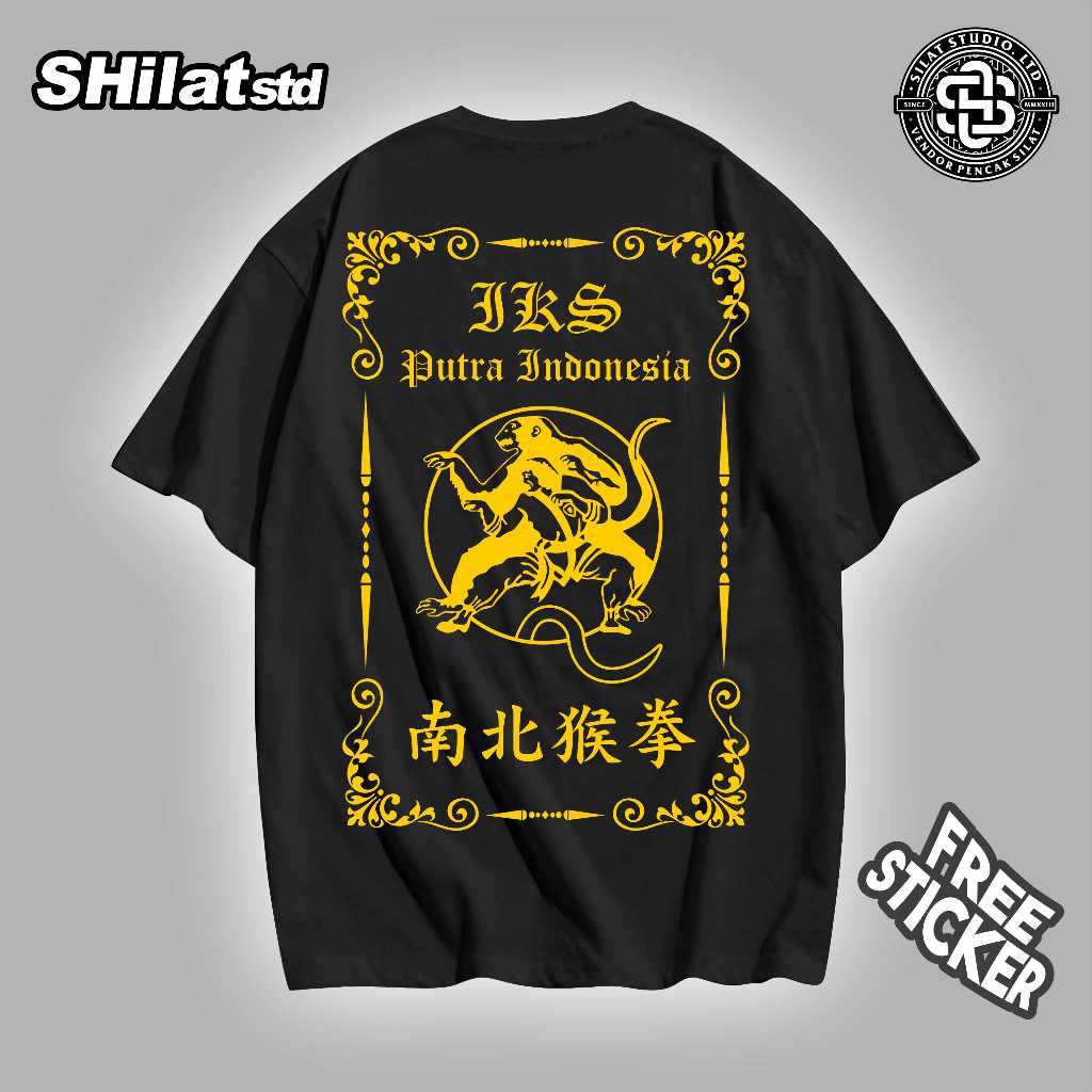 KAOS IKSPI KERA SAKTI LAMBANG EMAS DISTRO TERBARU / KAOS IKSPI KERA SAKTI