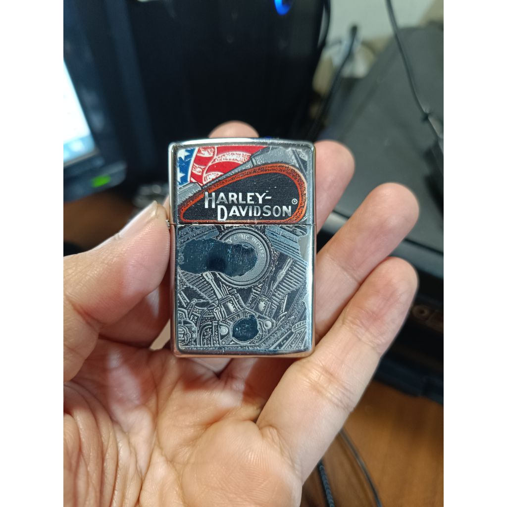 Zippo Harley Davidson Engine 2012 Used