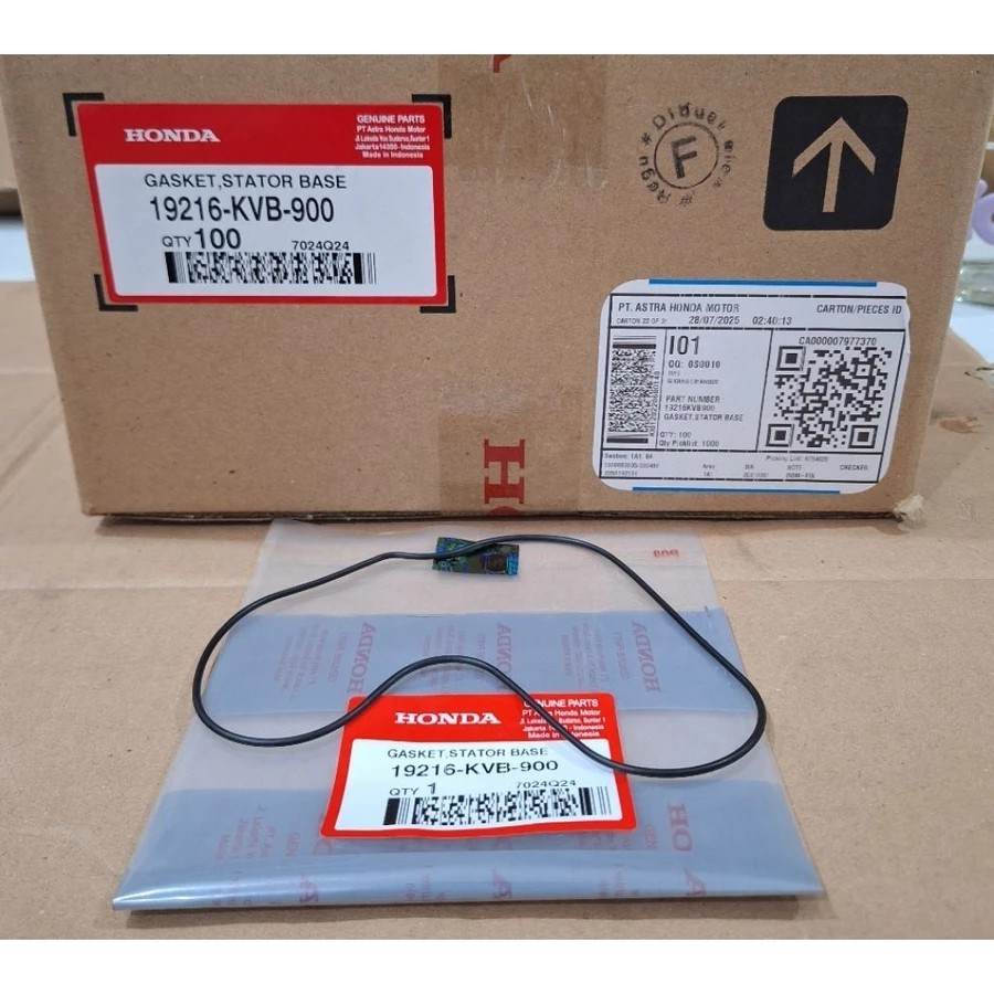 Gasket Stator Base 19216-KVB-900 OEM