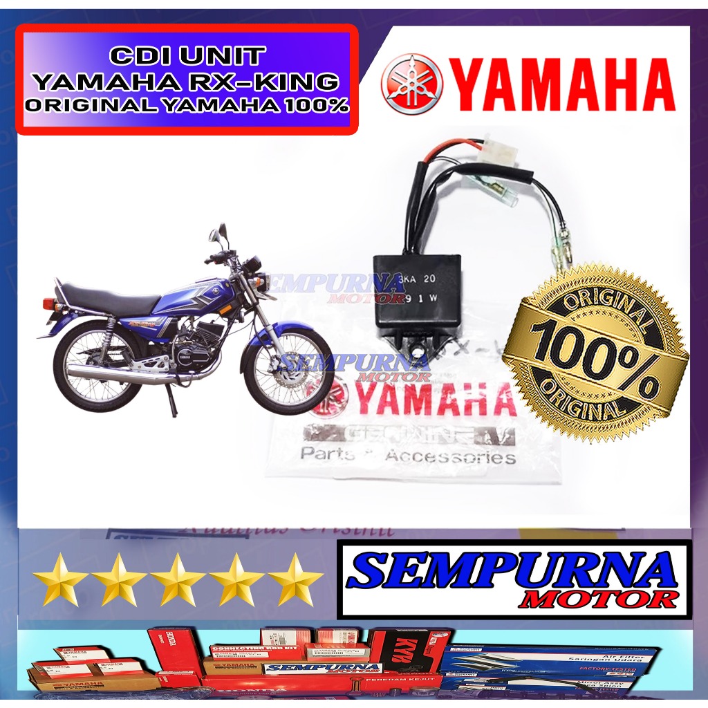 3KA-H5540-20 CDI Unit Yamaha Rx-King CDI Rx King 100% Original Yamaha Asli Ori YGP