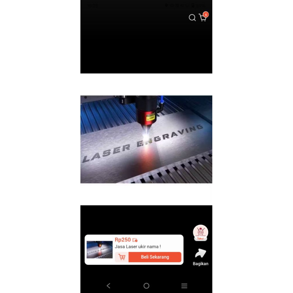 JASA LASER UKIR NAMA