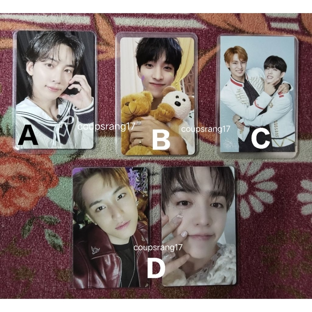 PHOTOCARD OFFICIAL SEVENTEEN JEONGHAN HEARTCHECK CARATLAND DK BONEKA FTS GYUCHEOL