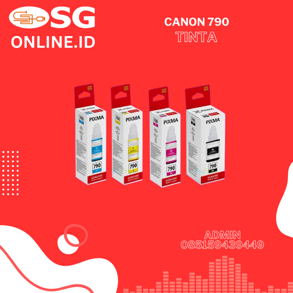 Tinta Canon 790 (GI-790) Original