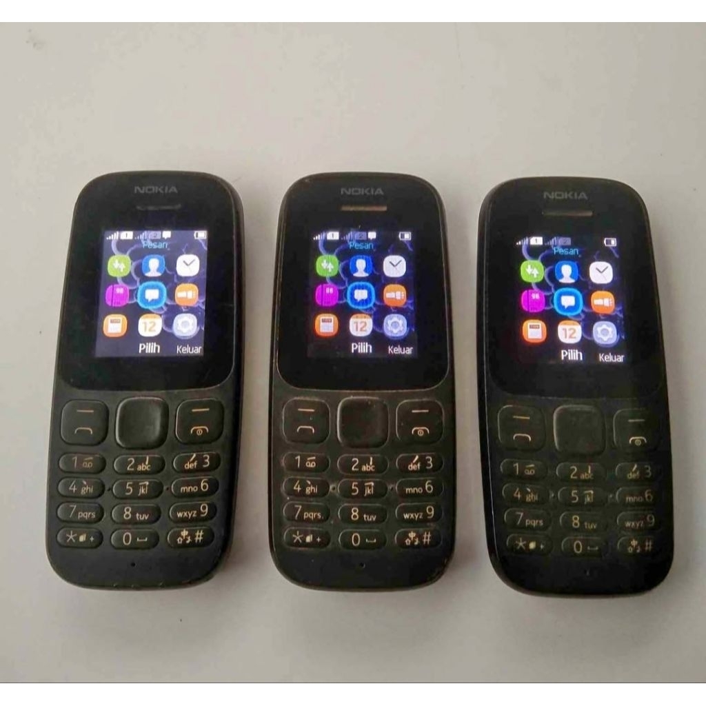 HP MURAH NOKIA 105/106 HP NORMAL SIAP PAKAI SECOND BERKUALITAS BISA COD
