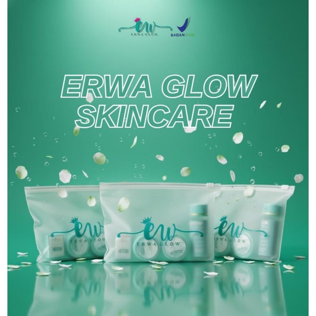 3 PKT SKINCARE EW GLOW ACNE DAN FLEK