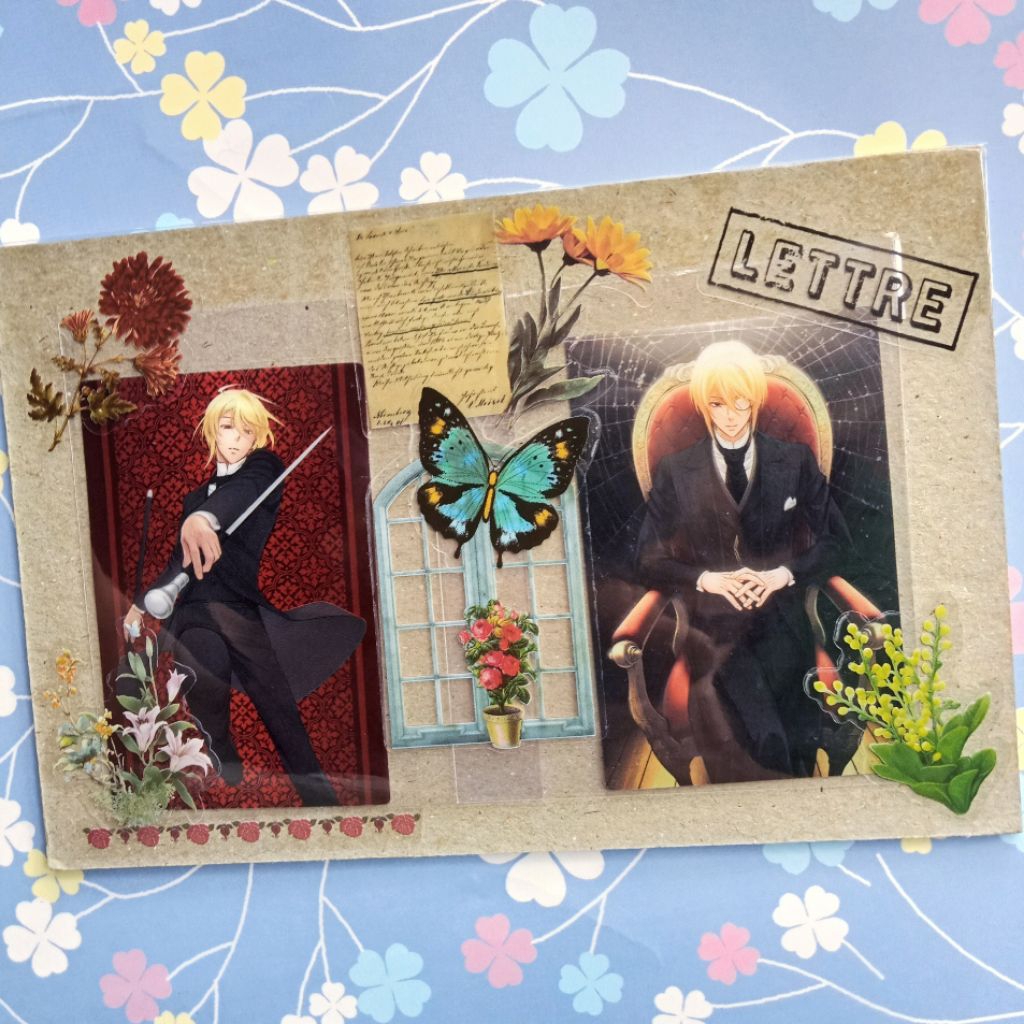 MORIARTY THE PATRIOT Official Clear Bookmark William James Moriarty